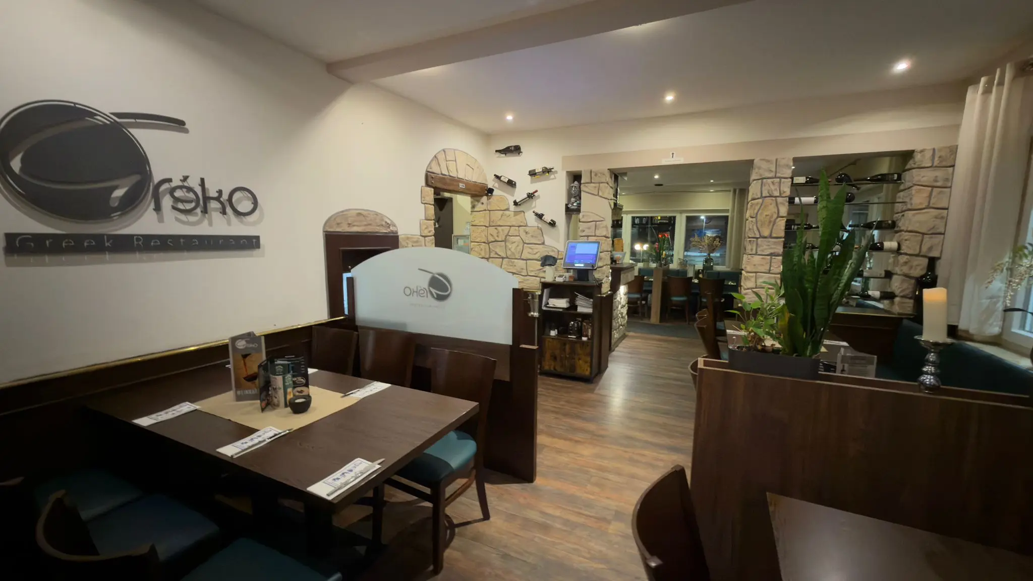 Innenansicht des GREKO Restaurants